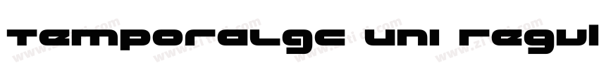 TemporaLGC Uni Regul字体转换